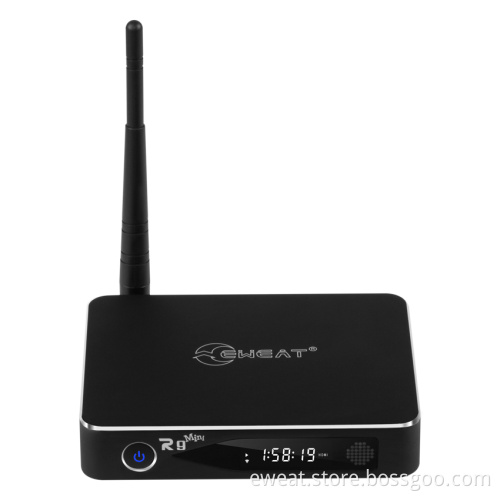 Android 6.0 tv box mini box behind in tv work for free movies R9